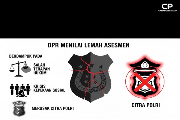 Ilustrasi for DPR Bongkar Titik Lemah Penempatan Kapolres di Polri. (Gambar: Ist./Gemini/Carpol)